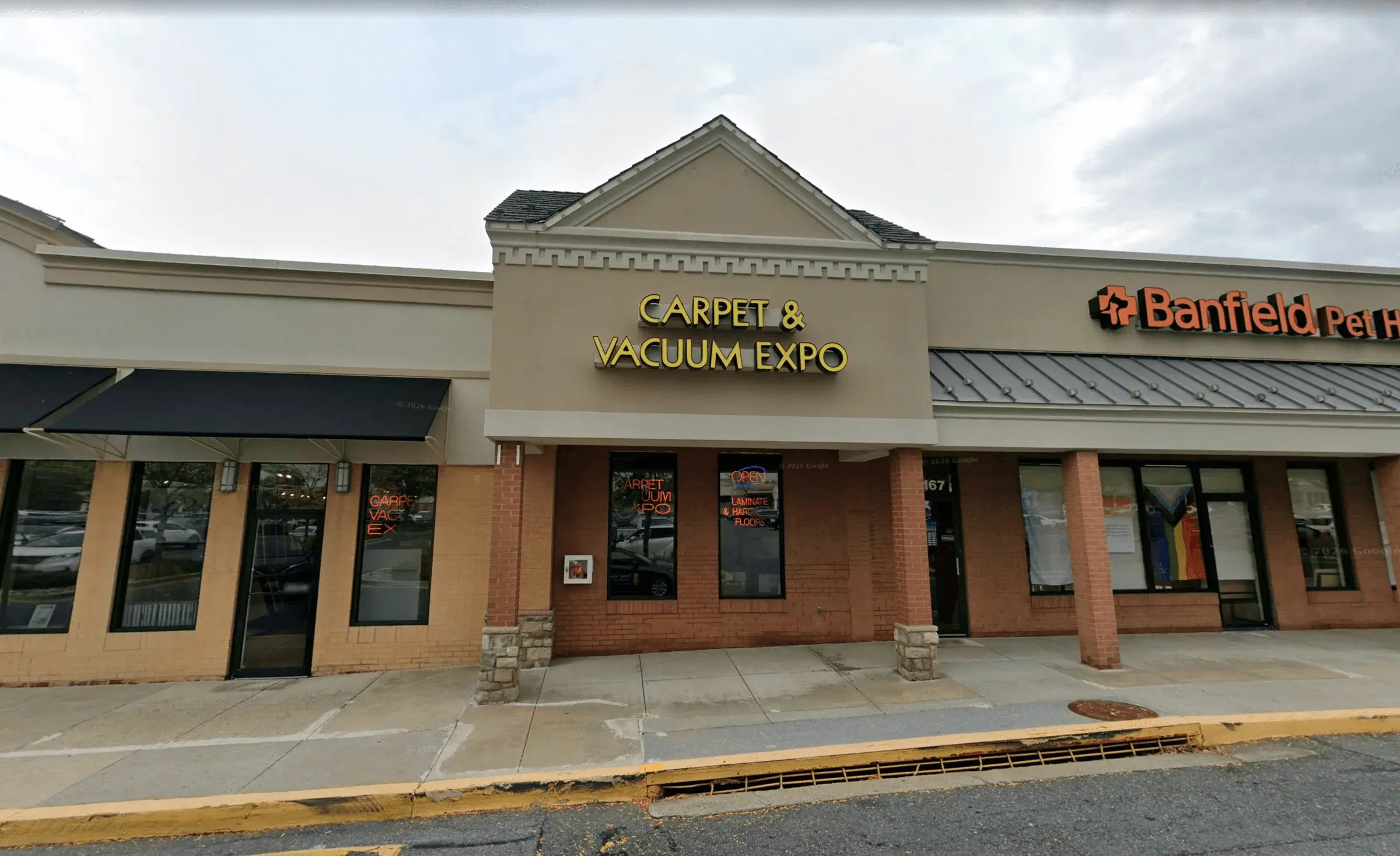 Olney showroom exterior at Village Center